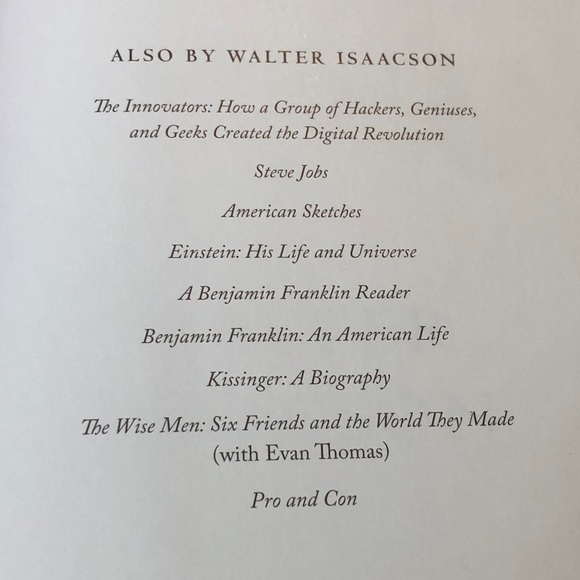 Hardcover Biography - Leonardo da Vinci by Walter Isaacson - 2017 - Picture 13 of 16